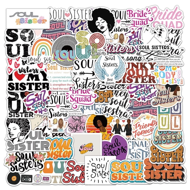 Paquete de pegatinas con citas inspiradoras, 50 unidades, inglés motivacional