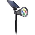 thumbnail image 1 of Reflector solar jardin, 4 luces led, M0502 RGB (solo cambia colores), 1 of 5