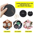 thumbnail image 4 of 40 piezas de sublimación en , posavasos para taza , suministros de manualidades de neopreno para bricoje BLESIY  Posavasos de coche en blanco, 4 of 8