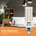 thumbnail image 5 of NS LED 40W 300W Equivalent Warm White Decorative Light Bulbs, Enclosed Fixture Rated, 2 Pack, 5 of 33