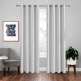 thumbnail image 1 of Curtain Fabric Solid Color Thickened Shading Heat Insulating High Precision Curtain for Window, 1 of 5