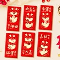 thumbnail image 2 of ZheElen 3set Red Envelope Red Spring Festival Red Envelope Year Of Dragon Attract Wealth Easy To Carry Materials Unique Shape 2, 2 of 6