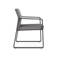 thumbnail image 4 of Gansett Reception Waiting Room Guest Chair / Charcoal Steel / Gray / Gray, 4 of 5