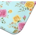 thumbnail image 3 of Dish Drying Mat Drainer Pads - Extra Large Microfiber Drying Mats for Dishes Kitchen Counter Super Absorbent Pads for Draining Racks (Floral,18"x24" ), 3 of 6