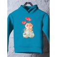 thumbnail image 3 of Animal With Balloons Hoodie Toddler -Image by Shutterstock,  5 Toddler, 3 of 4
