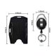 thumbnail image 2 of 2-Pack Card ID Holder with Extendable Badge Roll, Secure Badge Holder for Work and Travel, 2 of 5