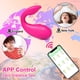 thumbnail image 3 of Vibrador inalámbrico con Bluetooth para mujer, con Control remoto consolador, masajeador del punto G, huevo vibrador, Juguetes sexuales femeninos para Adultos 18, 3 of 4