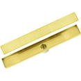 thumbnail image 5 of Luxe Linear Drains SP-60-CH 60" Square Pattern Grate Linear Shower Drain - Champagne, 5 of 5