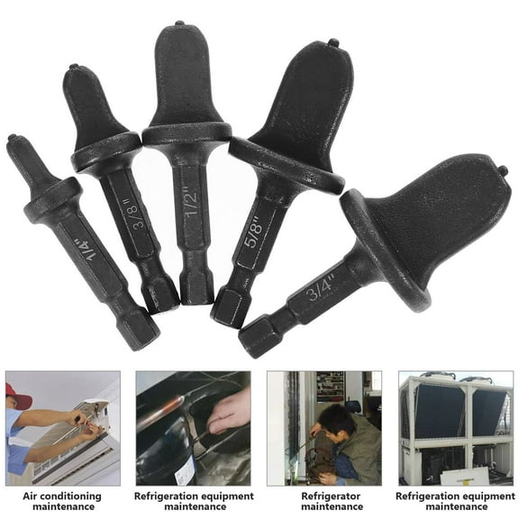 WRITWAA 5 PCS Tube Pipe Expander Tool Metal for Flaring and Repair Work