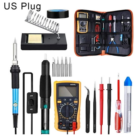 

SouthEle Electric Soldering Iron Welding Kit Multimeter Tweezers Screwdriver Repair Tools