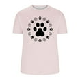 thumbnail image 4 of SDNall Long Sleeve Tops Man Long Sleeve Round Neck Color Match Printed Fallow T-Shirt,Long Sleeve Top, 4 of 5