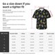 thumbnail image 5 of Balery Avocado Camisas hawaianas de manga corta para hombre, camisas playeras de corte holgado, camisas de vacaciones con botones,Large, 5 of 7
