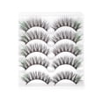 thumbnail image 1 of Unique Bargains 5 Pair 3D Mixed Color False Eyelashes for Makeup Green, 1 of 4