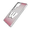 thumbnail image 2 of Wisconsin Badgers Linen Logo Galaxy Clear Case, 2 of 6