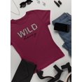 thumbnail image 3 of Wild Honey Leopard Pattern T-Shirt Women -Image by Shutterstock, Female x-Large, 3 of 4