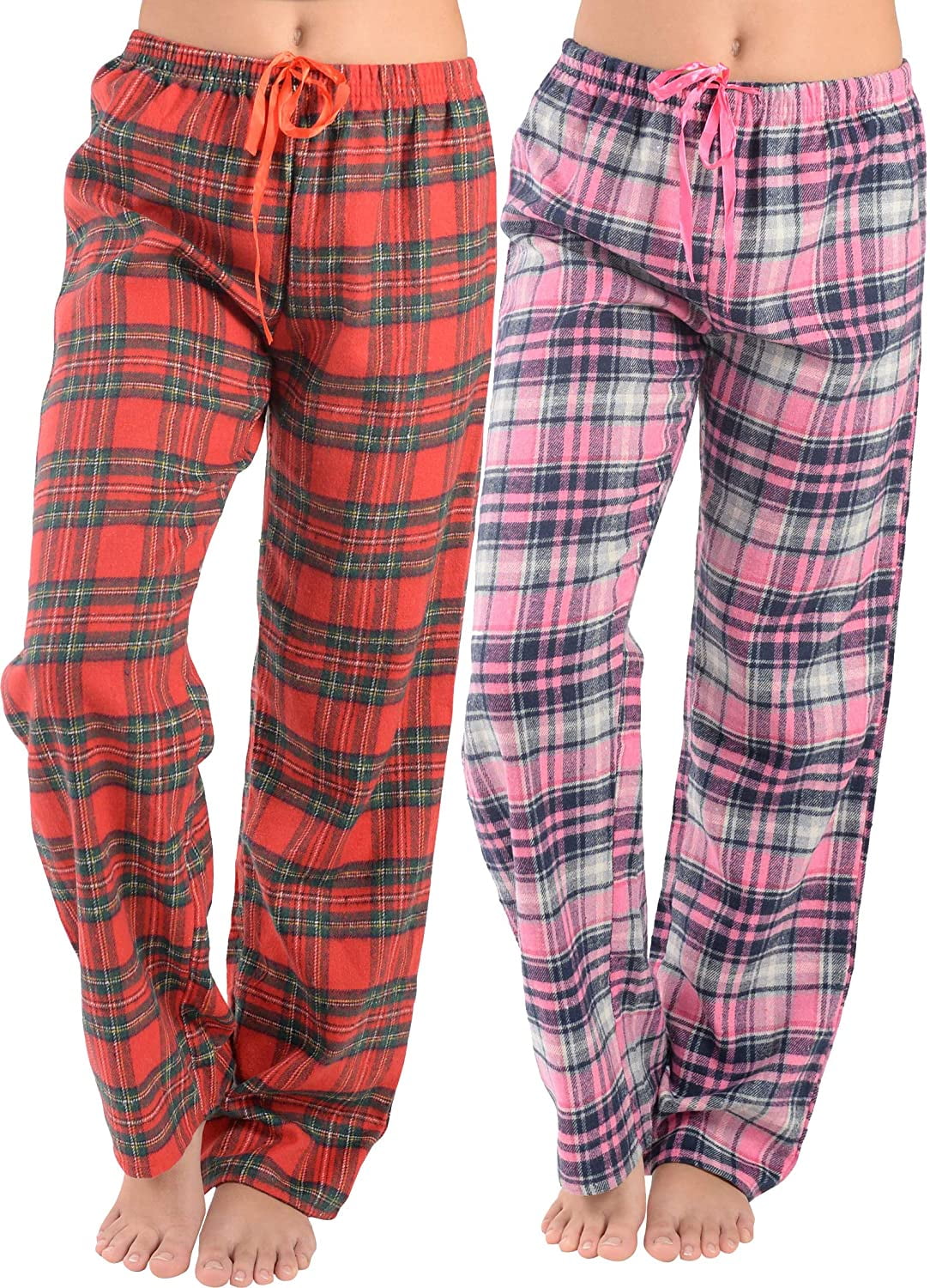 walmart women's flannel pajama pants