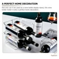 thumbnail image 6 of IDEANATEGRATE Wine Display Holder Acrylic 8Pcs 7.86X4.72X4.13in Bar Square, 6 of 8