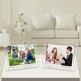 thumbnail image 5 of BESTKITTY Acryl Fe 5x7 Acryl Magnet Pture Fs Scalloped Pture F with Dual Kstand Holes for Veal and Horizontal Display, Clear Color 2 Pa, 5 of 6