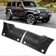 thumbnail image 3 of Lot de 2 caches de capot moteur noirs pour Jeep Wrangler JL 2018-2020, 3 of 4