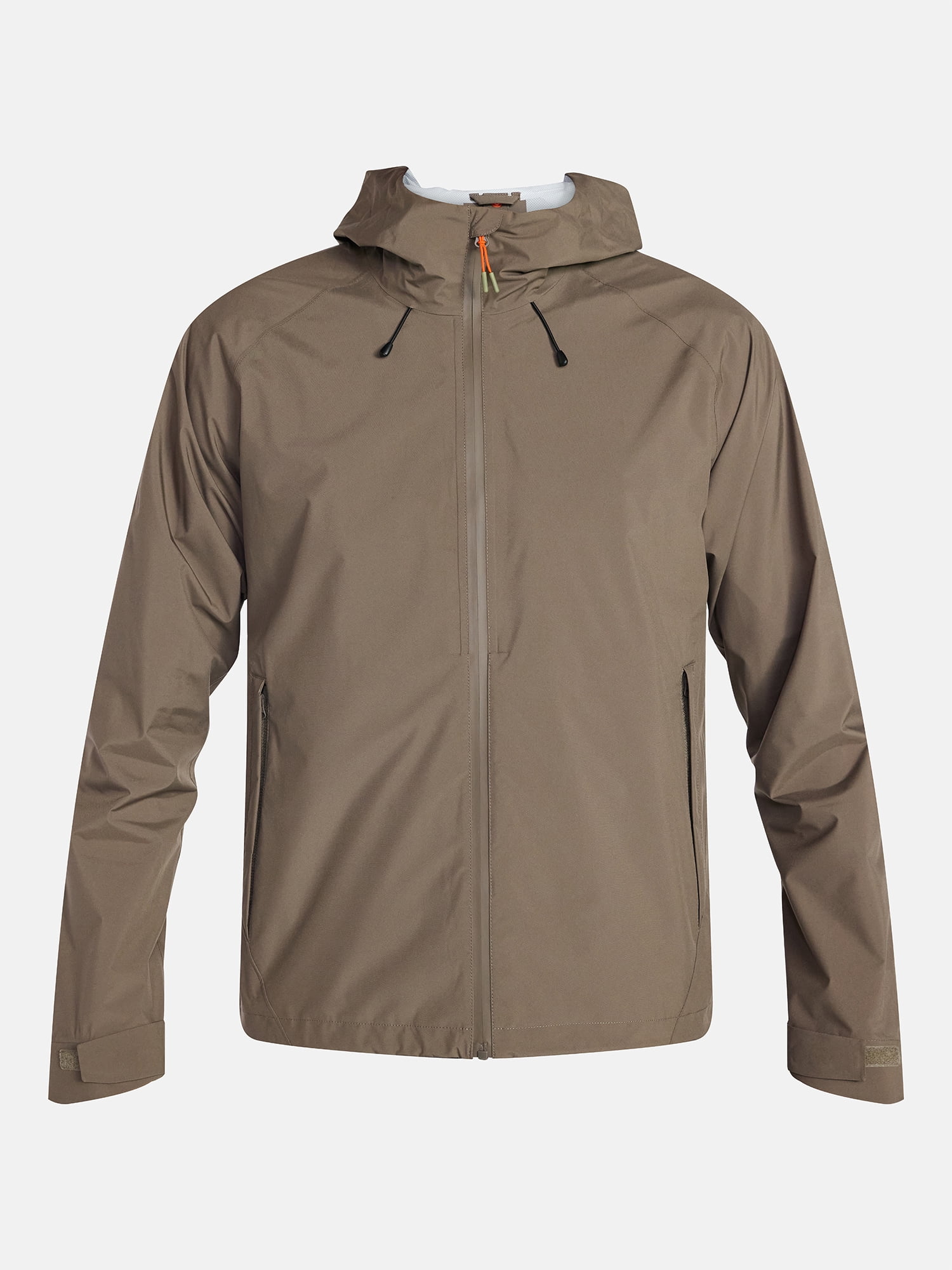 Ozark Trail Men's and Big Men's Sealed Seam Rain Jacket Pinnacle System, Sizes S-3XL