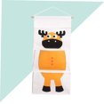 thumbnail image 3 of WRITWAA Over Door Storage Organiser Linen Hanging Storage Pocket for Bedroom Office 1Pack, 3 of 8