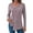 Red, variant on SNKSDGM Womens Long Sleeve Tops Casual Petite Long Sleeve Shirt Women Cropped Women's Loose Buttoned Asymmetrical Long Sleeve Irregular Hem Tunic Top S