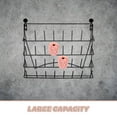 thumbnail image 3 of FENGGUIQU Wall Mug Rack De Hierro Negro Para Organizador De Pared Con Alta Capacidad Y, 3 of 8