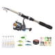 thumbnail image 5 of Kit de caña de pescar telescópica de carbono, portátil, duradero, juego de caña de pescar con carretes de pesca, cebo para peces para principiantes y profesionales, 5 of 12