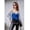 2pcs-Black & Royal Blue, variant on Ekouaer Women's Satin Camisole Lace Silk Satin Pajama Tank Tops V Neck Soft Spaghetti Strap Loose Sleepwear