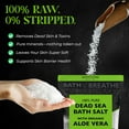 thumbnail image 6 of Aromasong Dead Sea with Organic Aloe Vera Bath Salt Soak Bulk Pack 19 lbs, 6 of 8