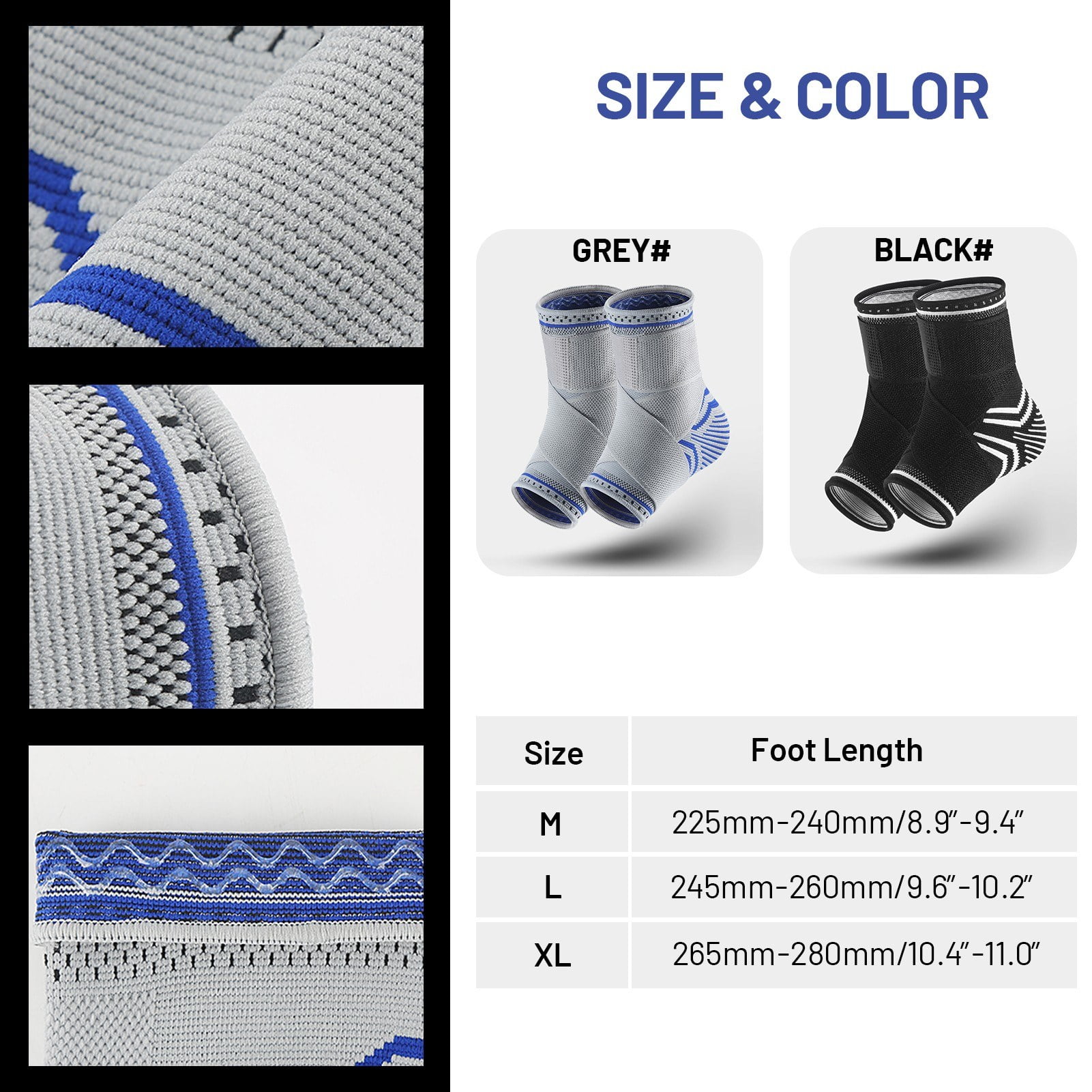 Adjustable Ankle Brace Support for Sports and Activities