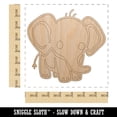 thumbnail image 2 of Cute Baby Elephant Wood Shape Unfinished Piece Cutout Craft DIY Projects - 6.25 Inch Size - 1/4 Inch Thick, 2 of 7