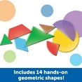 thumbnail image 3 of Learning Resources Translucent Geometric Shapes, 3 of 6