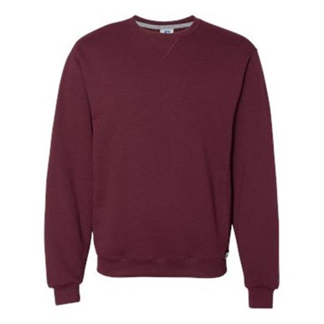 Chandail en Molleton Col Rond Dri Power, Marron - 2TG