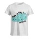 thumbnail image 2 of Camiseta Croc para hombre y mujer, de verano, de algodón, cuello redondo, manga corta, ropa, camiseta, 2 of 5