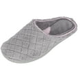 thumbnail image 1 of Dearfoams Women's Quilted Microfiber Terry Clog Slipper, 1 of 5