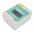 thumbnail image 1 of Circuit Breaker Enclosure, Built in DIN Rail 6 Way Distribution Box PC and ABS Plastic  for Car Charging Station, 1 of 7