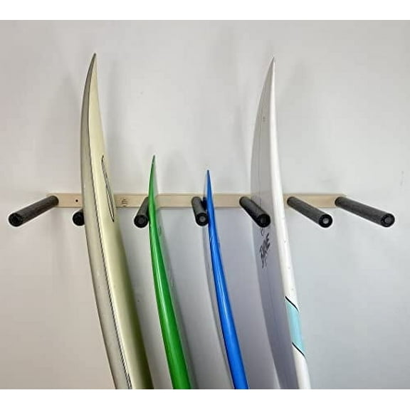 Vertical Surfboard Storage Rack - Holds 6 Boards
