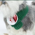 thumbnail image 2 of Cheapark Pet Knitted Scarf & Headband Set - Warm Winter Decor for Small/Medium Dogs & Cats, Festive Christmas Pet Accessories, 2 of 6