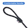 thumbnail image 6 of Pawtitas Training Dog Leash Durable Small Rope Reflective Dog Leash 6 ft Paracord Lead Strong and Comfortable - Black Dog Leash, 6 of 8