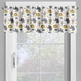 thumbnail image 2 of Ambesonne Circus Valance Pack of 2, Doodle Circus Animals, 42"X18", Multicolor, 2 of 5