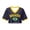 Dark Blue #1, variant on KDDYLITQ Soccer Cup Shirts 2026 Women V Neck Print Crop Tops Casual Soccer Fan Short Sleeve Crop Jersey Summer Going Out Tops White L