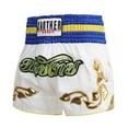 thumbnail image 5 of Unisex Boxing Shorts mma Muay Thai Training Trunks Fitness Shorts for Adults M No. 74, 5 of 9