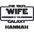 thumbnail image 1 of Custom Name Wall Decal - Wife In The Galaxy Personalized Wall Sticker for Home Boy Girl Bedroom Decoration - Size: 19 In x 19 In, 1 of 3