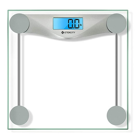Etekcity Scale for Weight, 400lb Capacity Bathroom Scale with LCD Display, Silver, EB4074C