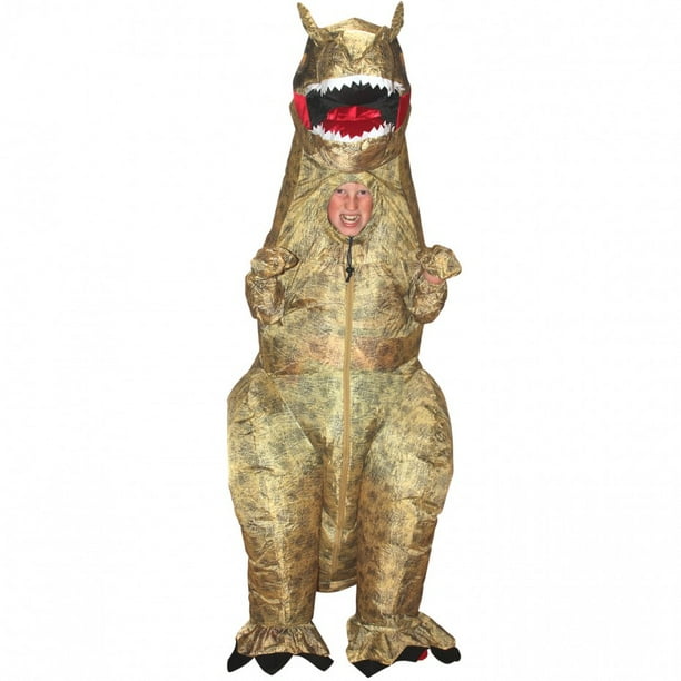 TRex Inflatable Boy's Child Halloween Costume, One Size