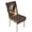 Eagle Cross Brown, variant on TSOVTHRID Skull Sword Rose Print Quilted Dining Room Chair Covers Comfy Adjustable Chair Seat Covers Stretchy Stain Resistant Chair Seat Cushion Protector Slipcovers, Set of 1