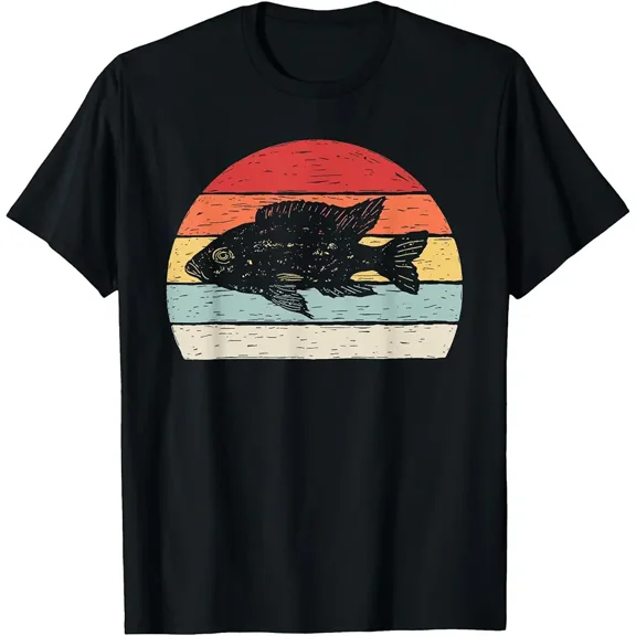 Vintage Retro Cichlid Fish T-Shirt