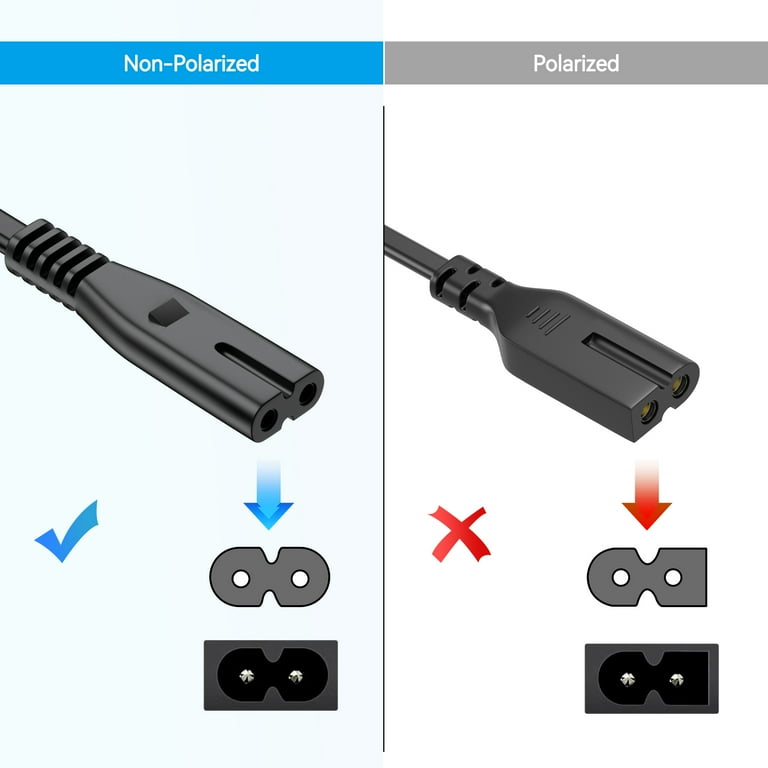 PGENDAR 6ft UL AC Power Cord Cable for Swagtron SwagCycle Classic Envy Pro Pedal Free Battery Charger Walmart