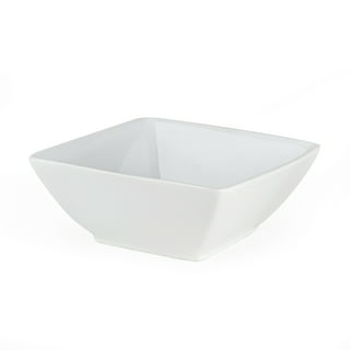 Better Homes & Gardens Oval Porcelain Serve Bowls, White, Set of 4